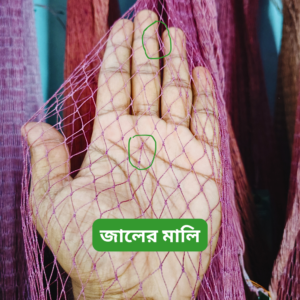 হাতে বোনা জালের ছিদ্র